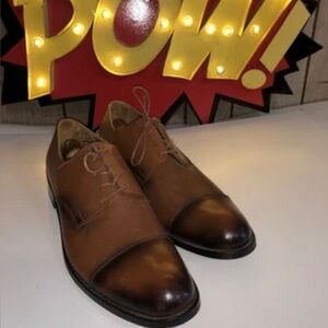 Beue- Italian Brown Leather Dress Shoes; Men’s- 10.5; Used Excellent Condition